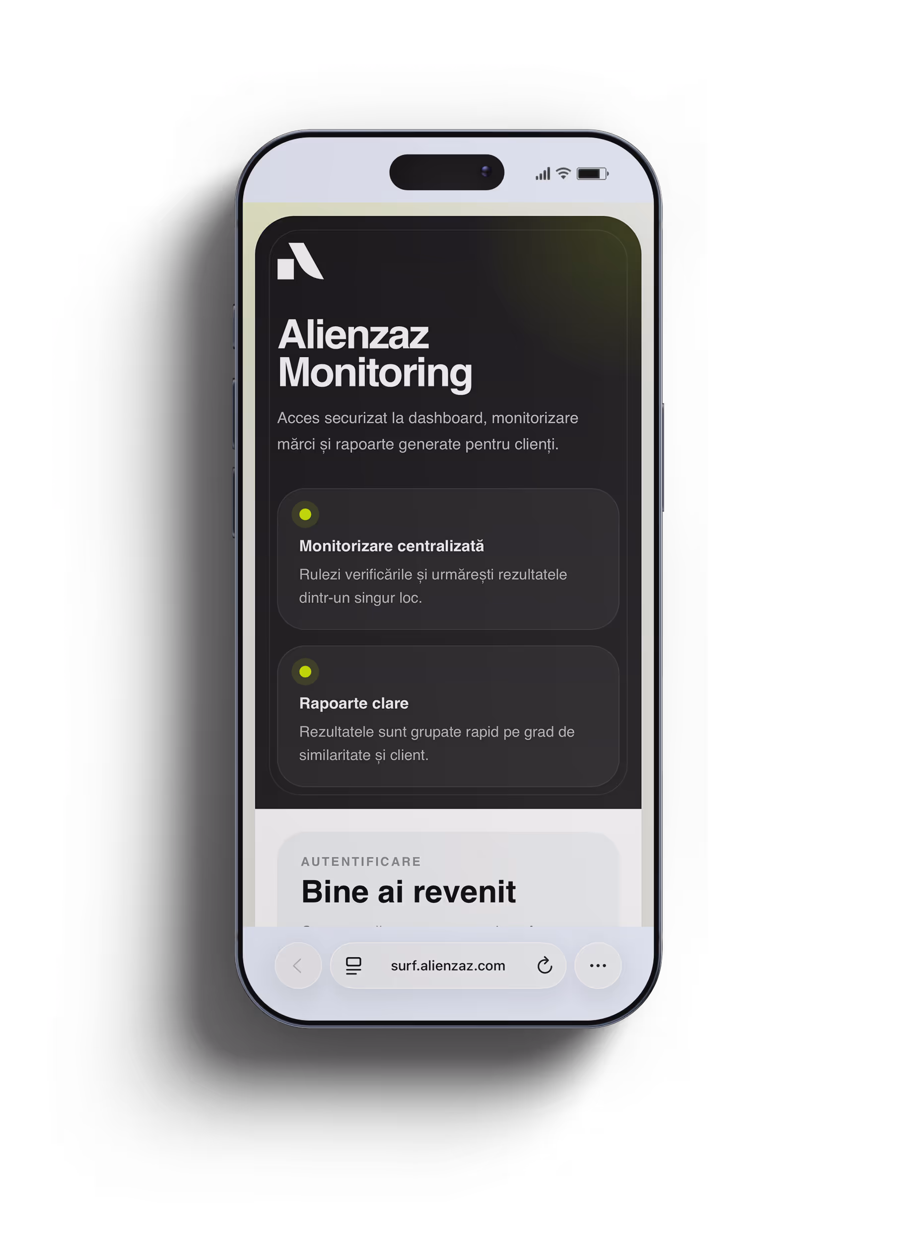 Aplicația Alienzaz Surf IP